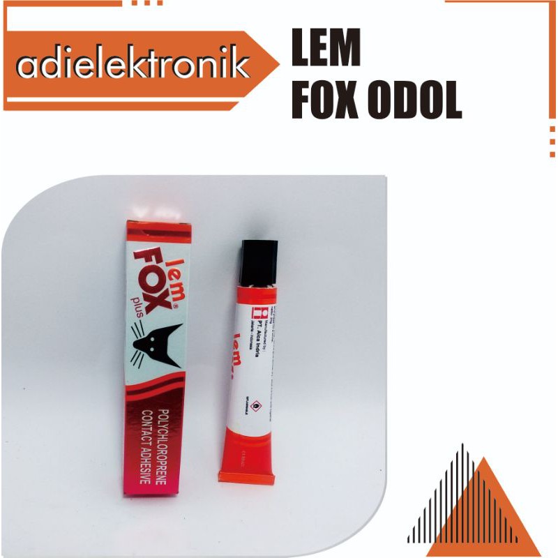 

Lem Fox Plus Tube 20 Gram / lem serbaguna / lem besi / lem gila / super glue / lem fox odol 20gr