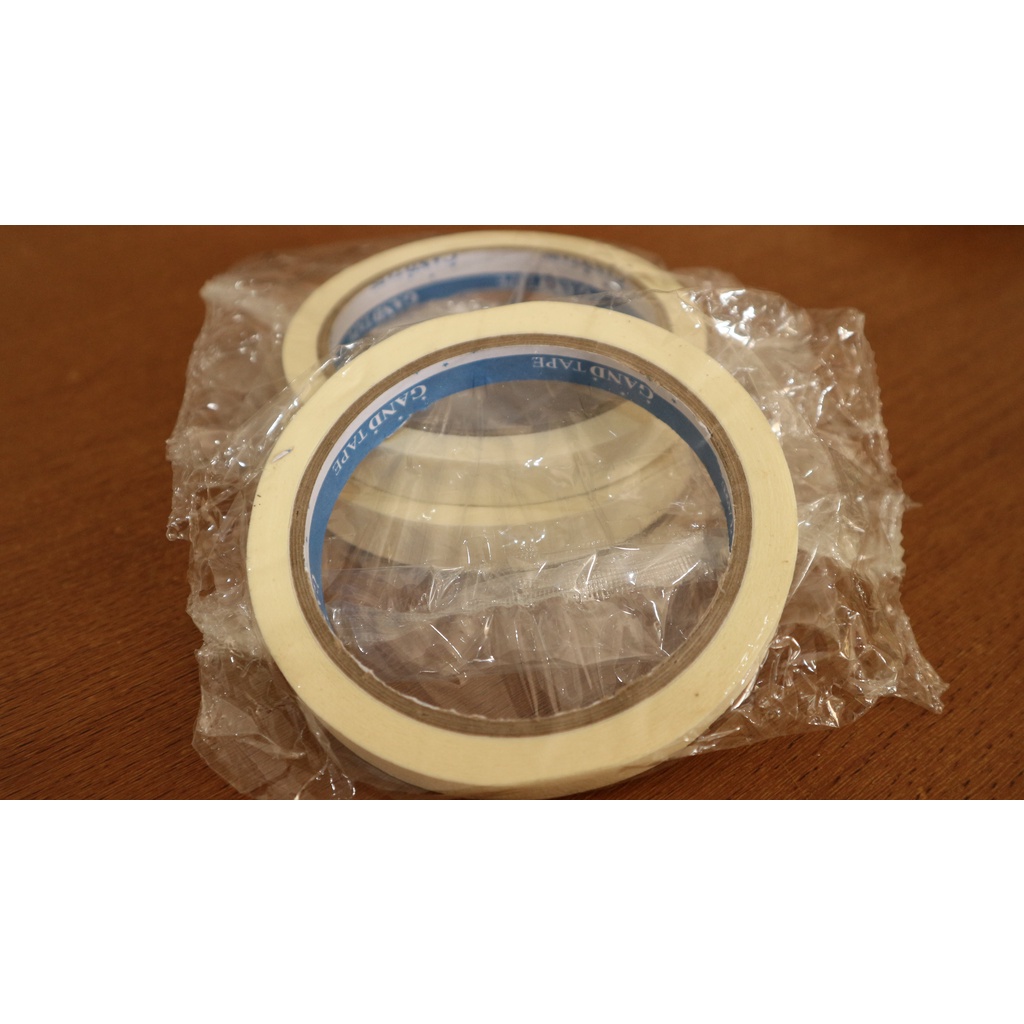 

Gand Lakban Kertas 12 mm Masking Tape Murah