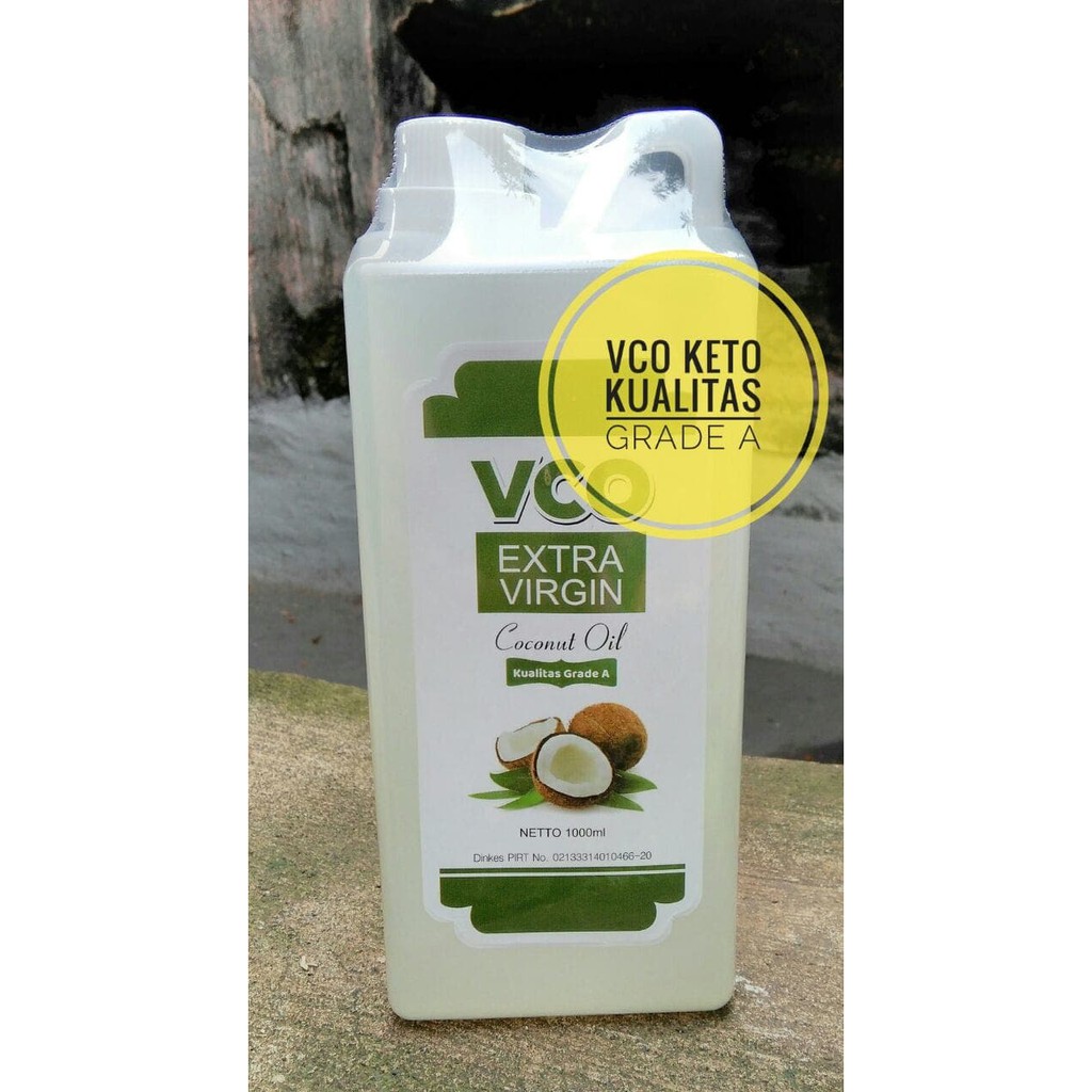 

VCO Grade A Minyak Kelapa Murni ORIGINAL tidak bau tengik 1000ml