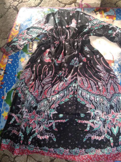 Baju Batik Couple Gamis Jumbo Murah Pasangan Modern Muslim | Devanna