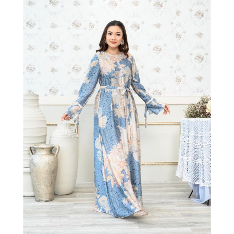 Alyssa Dress color Sapphire Size XS by Wearing Klamby