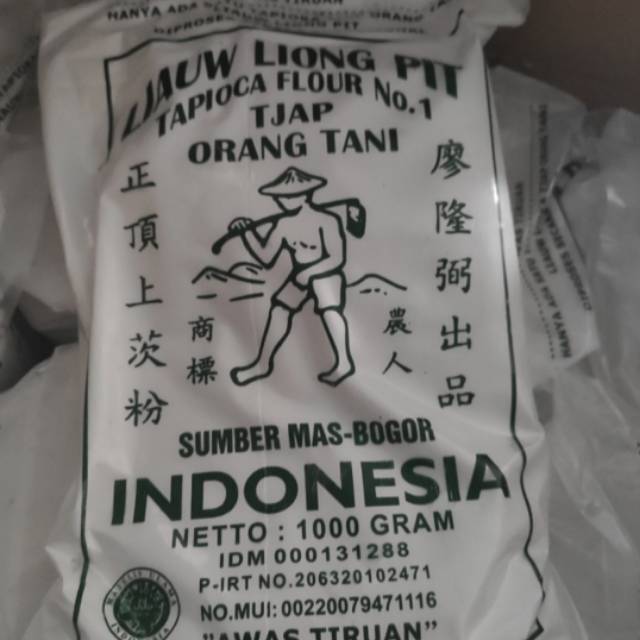 

Sagu Tani - Liauw Liong Pit / tapioka buat pempek, boba