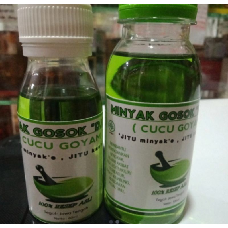 

minyak gosok djitoe cucu goyam new produk!!