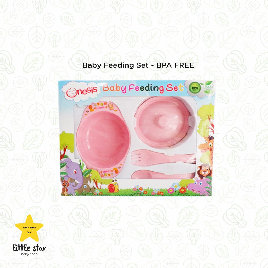 Baby Feeding Set Onesis | Alat Makan Bayi | Set Makan Anak