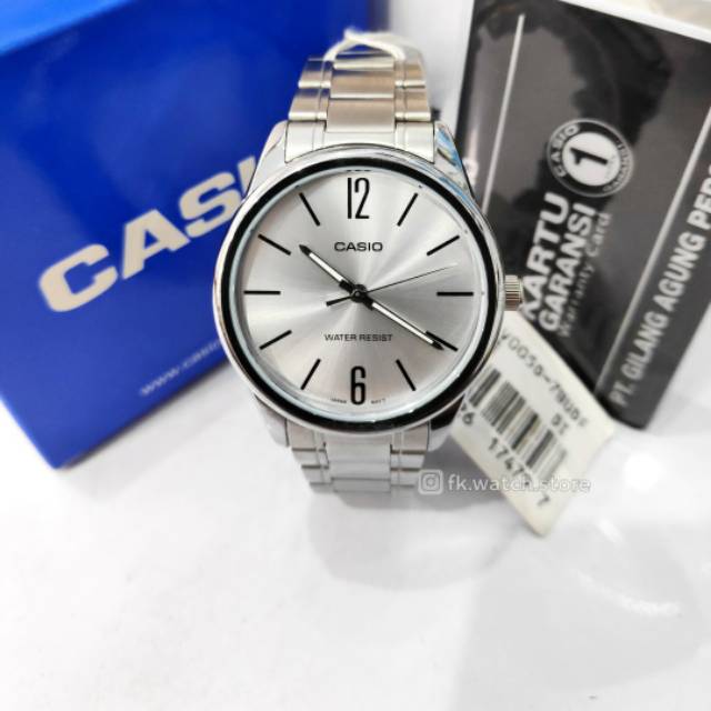 CASIO MTP-V005D-7BUDF / MTPV005D ORIGINAL Jam Tangan Pria CASIO Analog