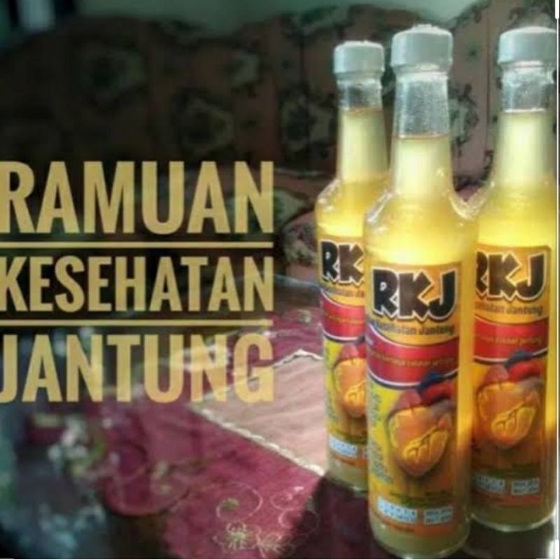 

Minuman Ramuan Kesehatan Jantung Botol Kaca 650ml.