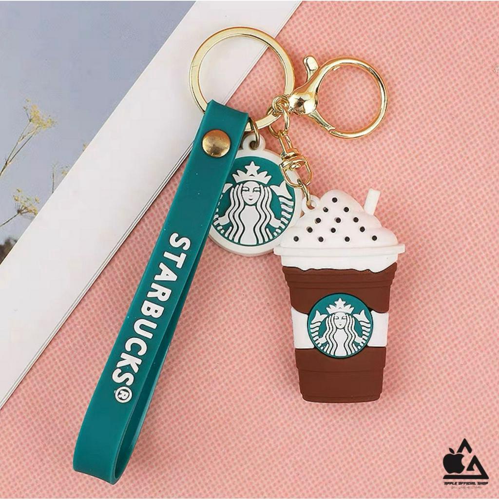 Gantungan Kunci Starbucks Bearista Barista Keychain Key Chain Bear Kopi Cup Gantungan Kunci Motor Mobil Rumah Tas Bag Starbucks Coffee Hadiah Gift Souvenir Ultah Ulang Tahun