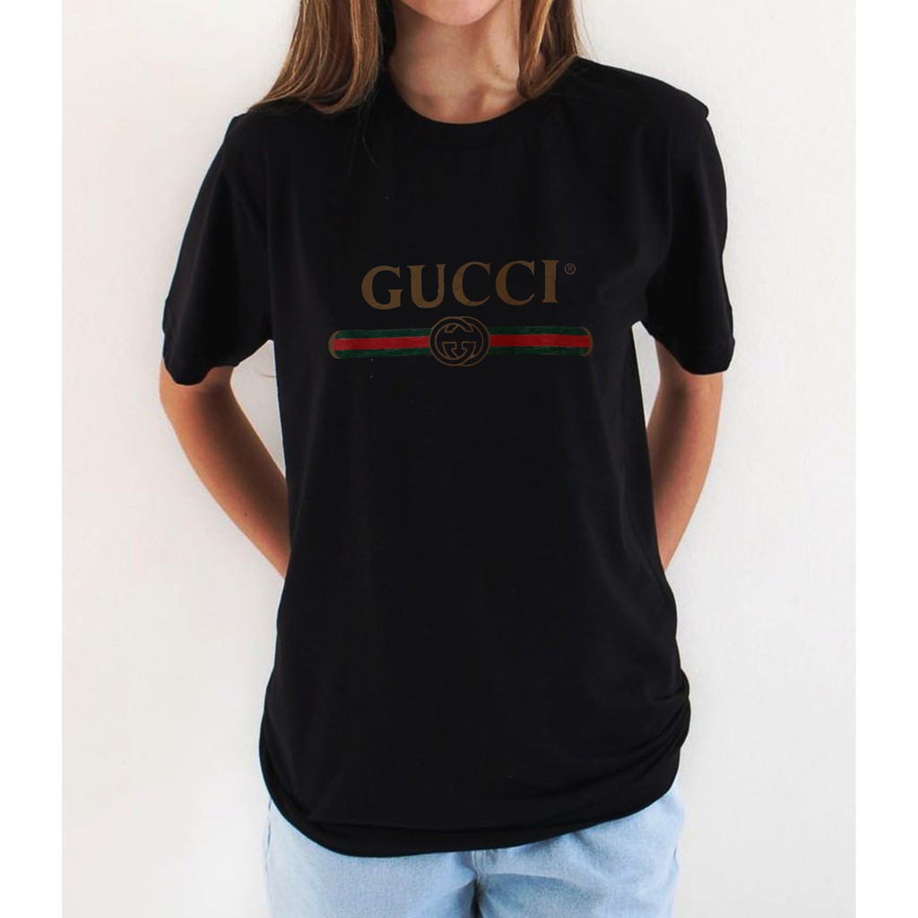 Barang Mantan Kaos Wanita Katun / Baju Atasan Wanita - Gucci 6