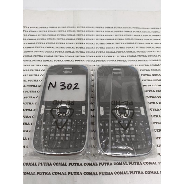 NOKIA 302 N302 HOUSING CASING KESING KASING FULLSET PLUS TULANG KEYPAD NOKIA 302 N302