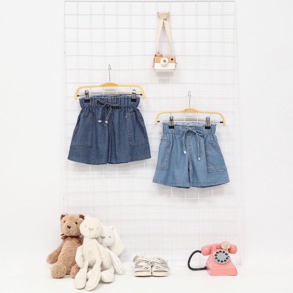 HOTPANTS ALEA CELANA PENDEK JEANS ANAK 1-6 th Celana Pendek Anak Jeans