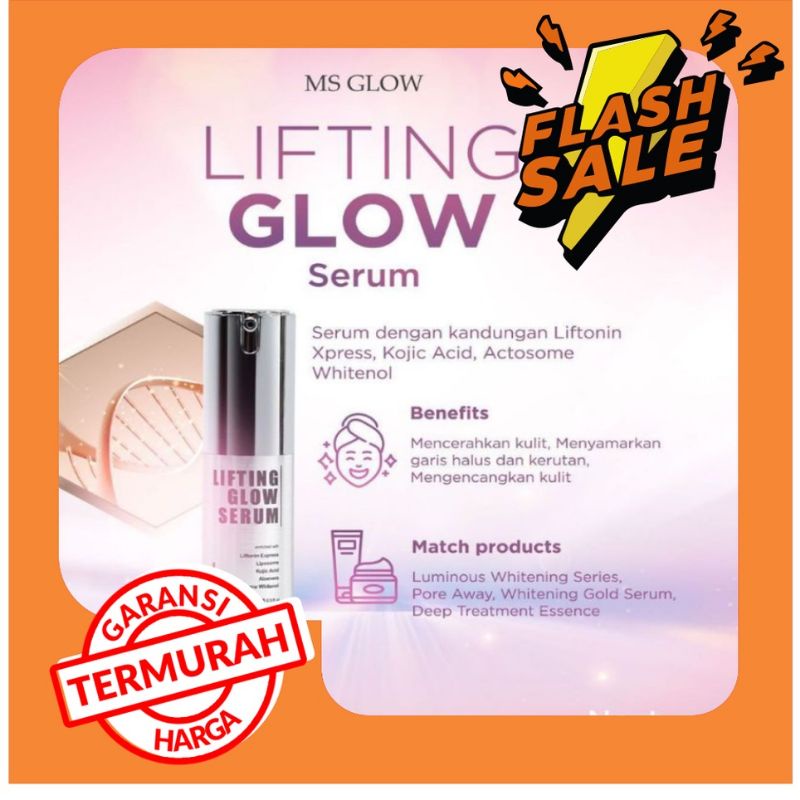 Jual LIFTING SERUM MS GLOW / MS GLOW LIFTING SERUM / LIFTING SERUM BY ...