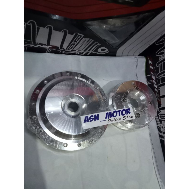 Tromol Vario 150 new Krom baut piringan ada 5 lobang merk Ride it