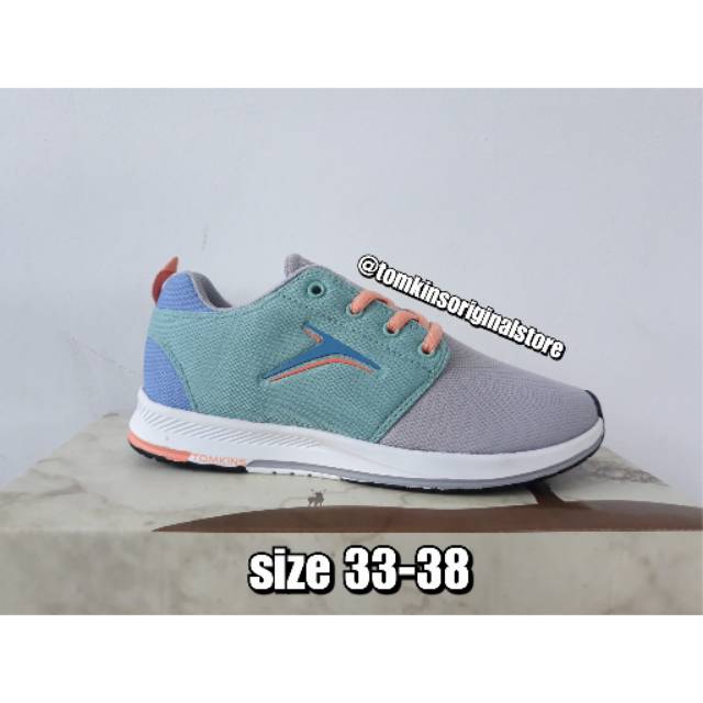 Sepatu Sport Tomkins Anak Phoenix - Sepatu Olahraga - Sepatu Sneakers - Sepatu Lari - Sepatu Sekolah