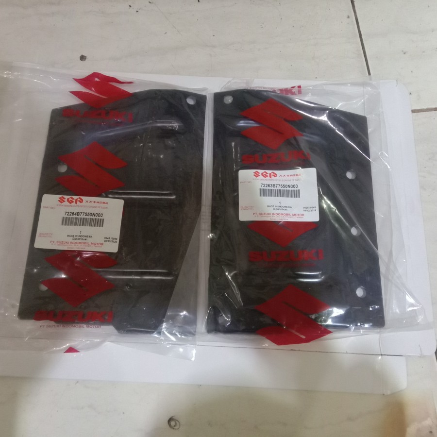 plat fender deck belakang mobil suzuki futura dan mitsubhisi t120ss