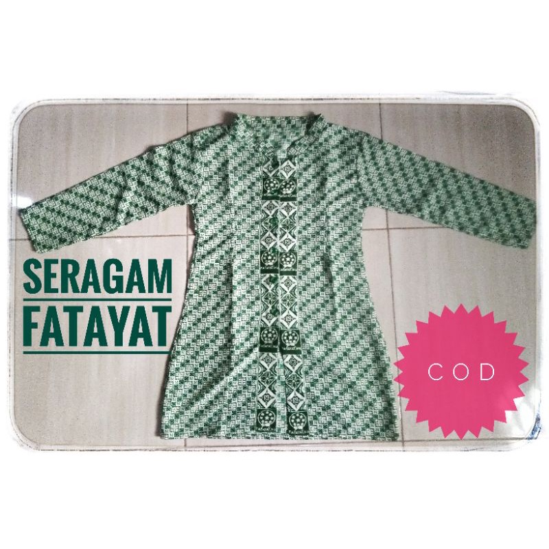 Seragam Fatayat NU/Batik NU/Atasan NU