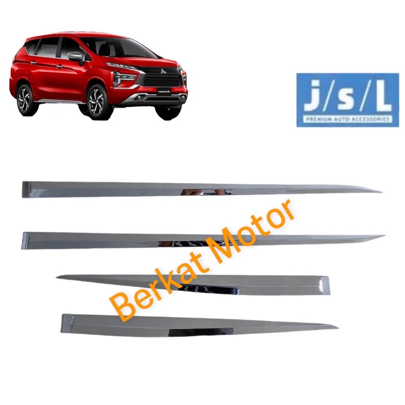 Xpander 2022 List Body Pintu Samping Krom Side Body Molding Chrome VARIASI - BERKAT MOTOR
