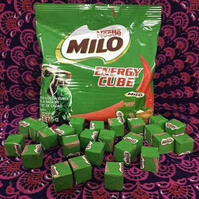 

Milo Energy Cubes (new item) .