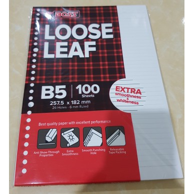 

Kertas File - Kertas Note - Isi Kertas Binder Kertas File Loose Leaf B5 Binder 100 Produk Terbaik