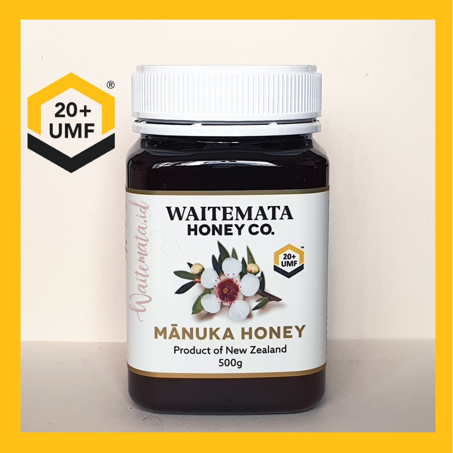 

PROMO WAITEMATA MANUKA HONEY UMF 20+ 500g MADU MANUKA NEW ZEALAND