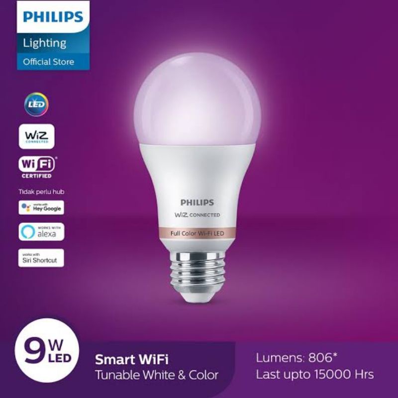 Philips Wifi Led Bulb kontrol jarak jauh