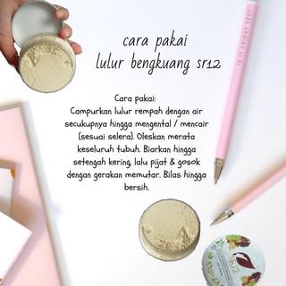 SR12 PALU / LULUR REMPAH BENGKOANG / LULUR WHITENING