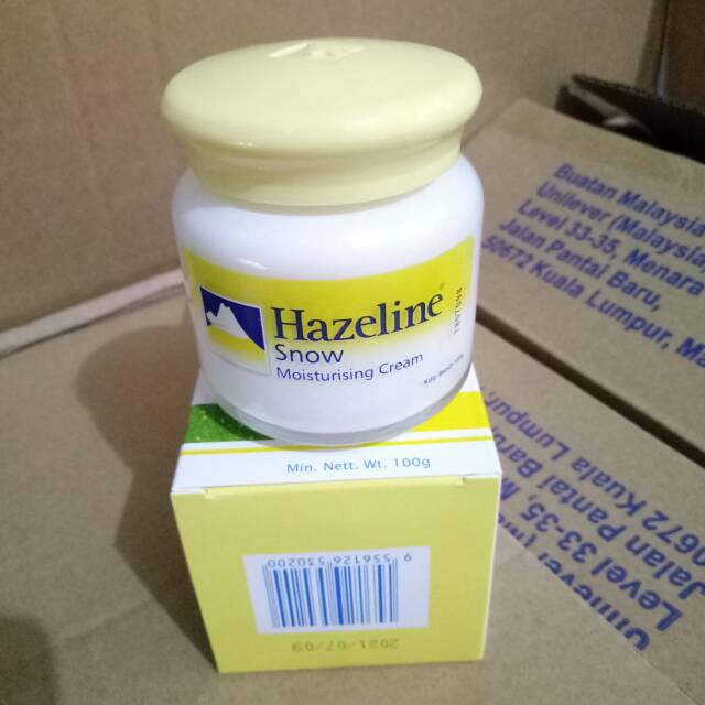 HAZELINE SNOW MOISTURISING CREAM / HAZELINE KUNING 100gr
