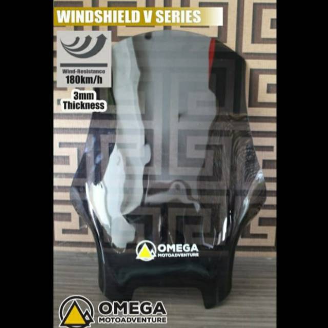 Windshield Versys 650 smoke