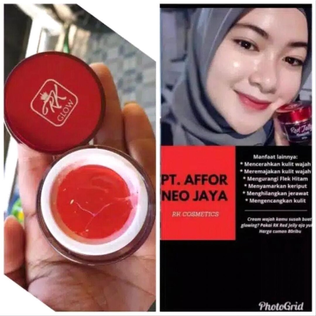 RED JELLY PREMIUM / RED JELLY RK GLOW BPOM ORIGINAL 100% / RED JELLY RK GLOW / RK GLOW