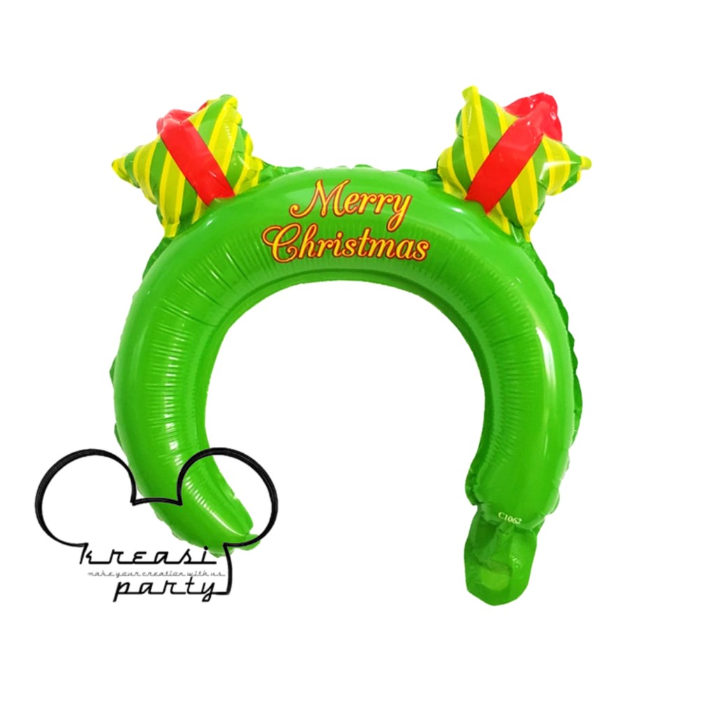 Balon Bando Christmas Gift / Balon Bando Natal / Balon Bando Xmas