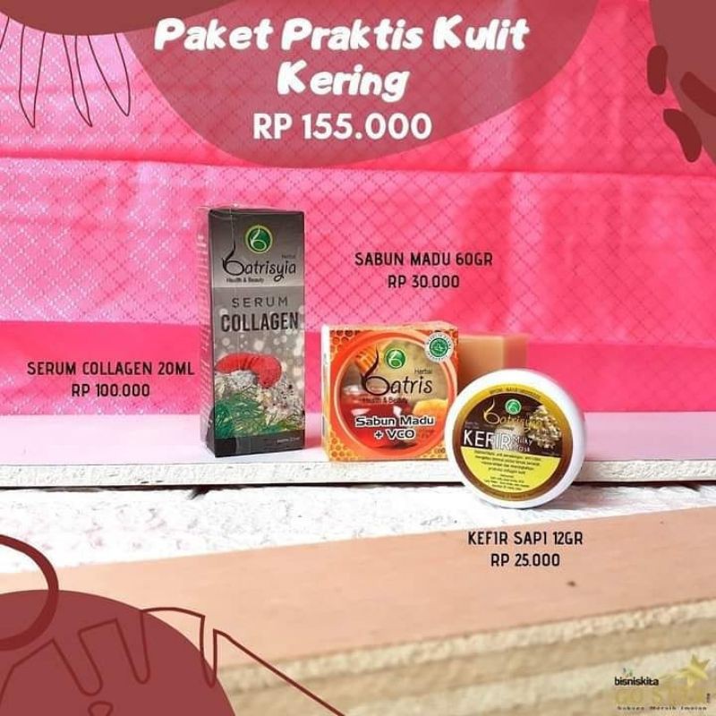 Paket praktis skincare batrisyia