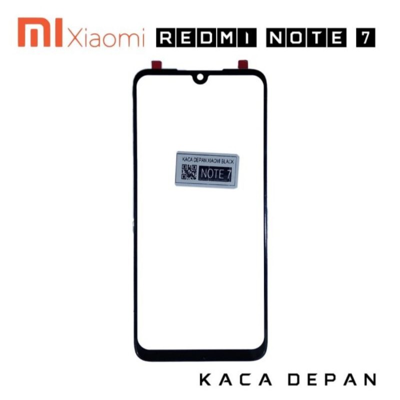 KACA DEPAN KACA LCD XIAOMI REDMI NOTE 7 GLASS LCD