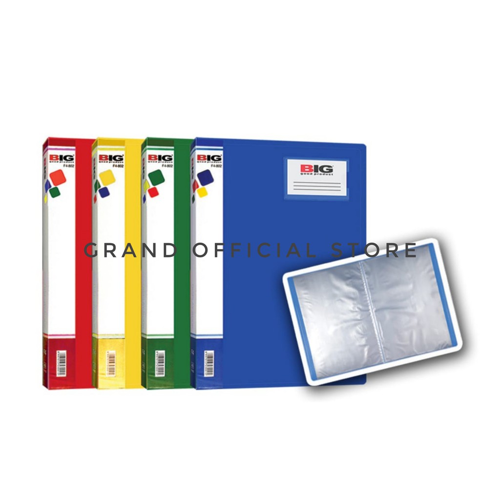 

[GRAND] DISPLAY BOOK / CLEAR HOLDER BIG ISI 20 LBR F4 - 801