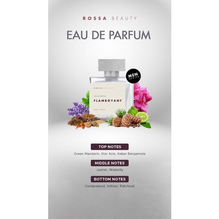 Rossa Beauty Eau De Parfum Flamboyan | PREMIUM PARFUME NEW COLLECTION