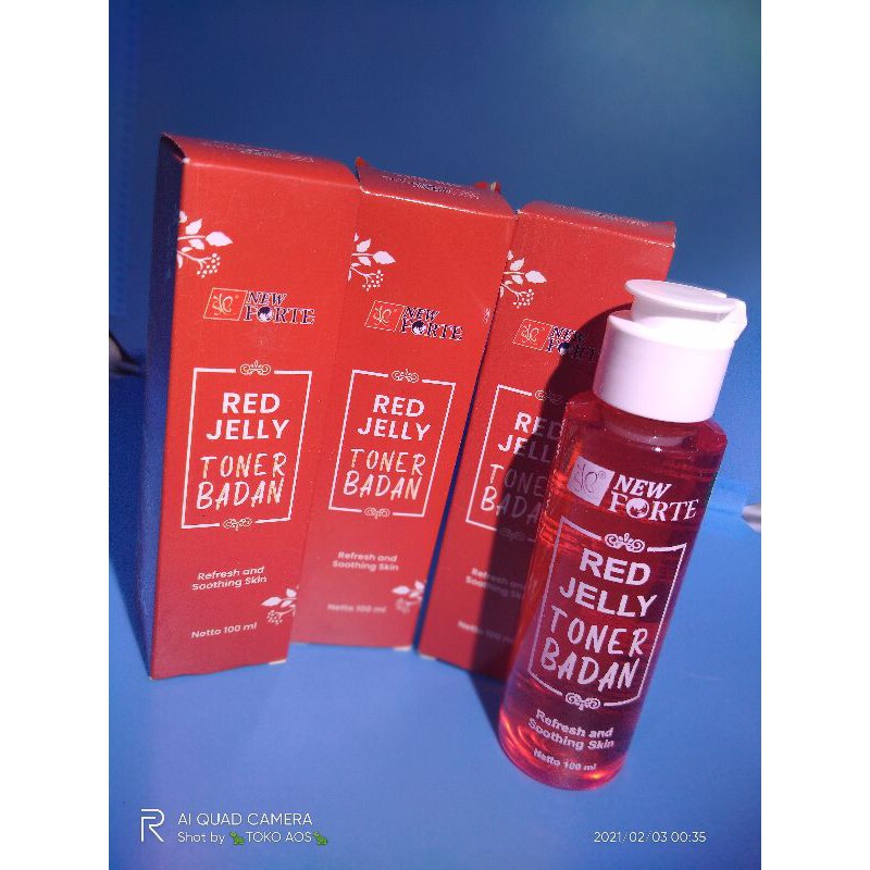 TONER BADAN RED JELLY