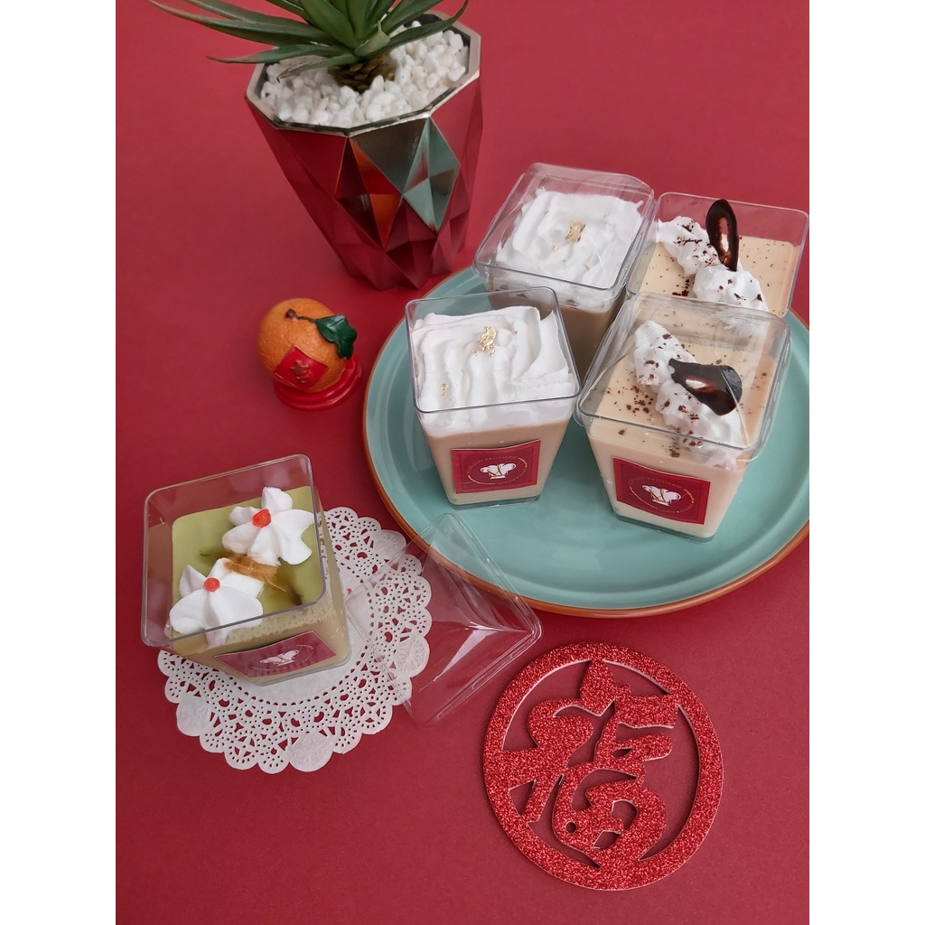 

PANNA COTTA (TIRAMIZU, MATCHA, CAPPUCCINO) / PUDDING ITALIA ISI 3 pcs