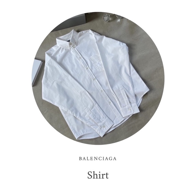 kemeja balenciaga / baju atasan kemeja lengan panjang korean style koleksi premium