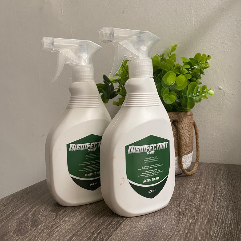 DISINFECTANT SPRAY - DISINFEKTAN ANTI VIRUS DAN KUMAN SPRAY 500 ML