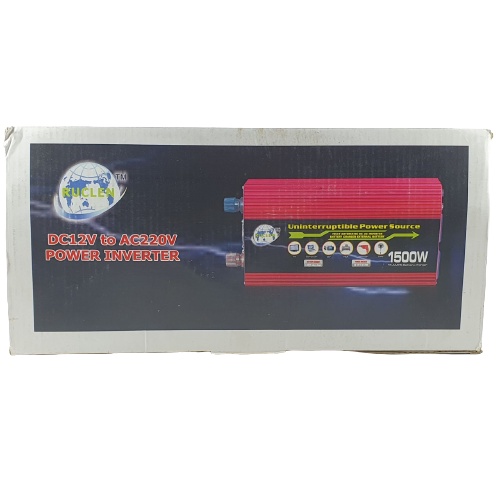 Power Inverter 1500 Watt DC 12V to AC 220V 1500w 12 Volt Ruclen