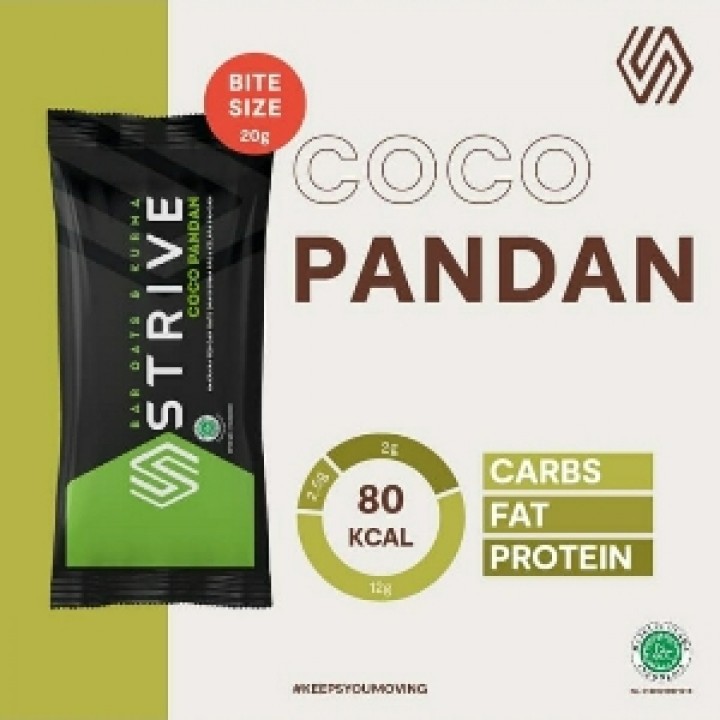 

STRIVE energy bar Coco Pandan Bitesize 20gr