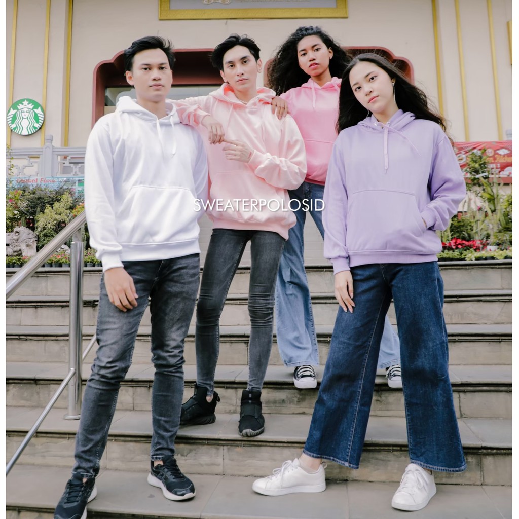 SWEATERPOLOSID  Hoodie Jumper Size M - XXL ( Pria & Wanita )-8