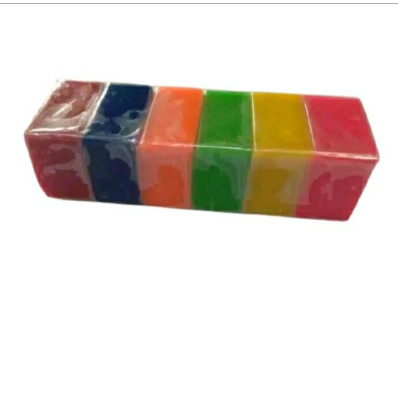 (ISI 6PCS) PLASTISIN MALAM LILIN MAINAN ANAK
