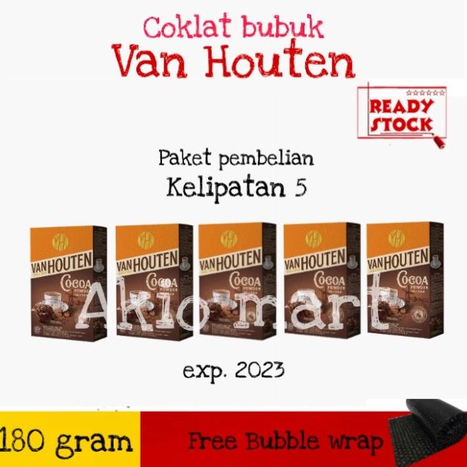 

Coklat bubuk cocoa powder Vanhouten 180 gram ---NEW---
