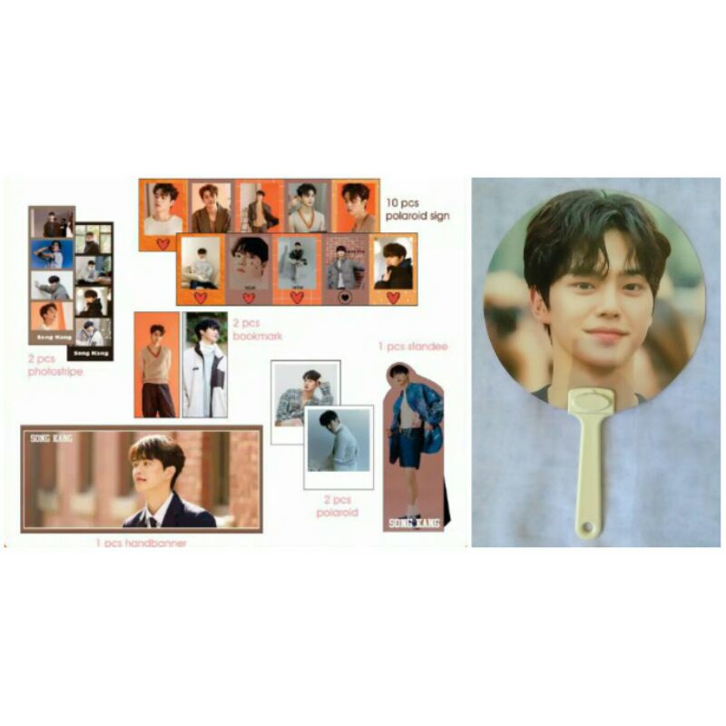 Paket/Mini Fankit Actor | Song Kang | Sweet Home | Nevertheless