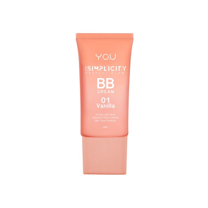 (GOSEND/COD) YOU THE SIMPLICITY PERFECT GLOW BB CREAM VANILLA HONEY / ALAS BEDAK