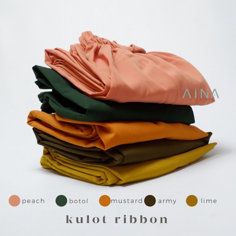 [BISA COD] KULOT RIBON PANTS/ CELANA / KULOT