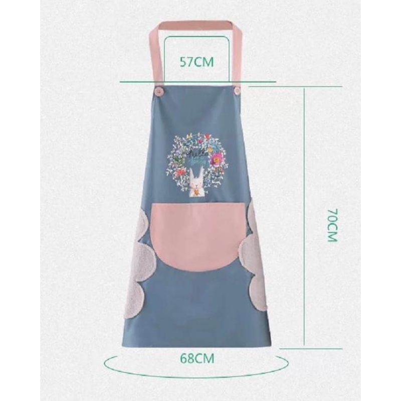 CELEMEK ANTI AIR | APRON MASAK PREMIUM