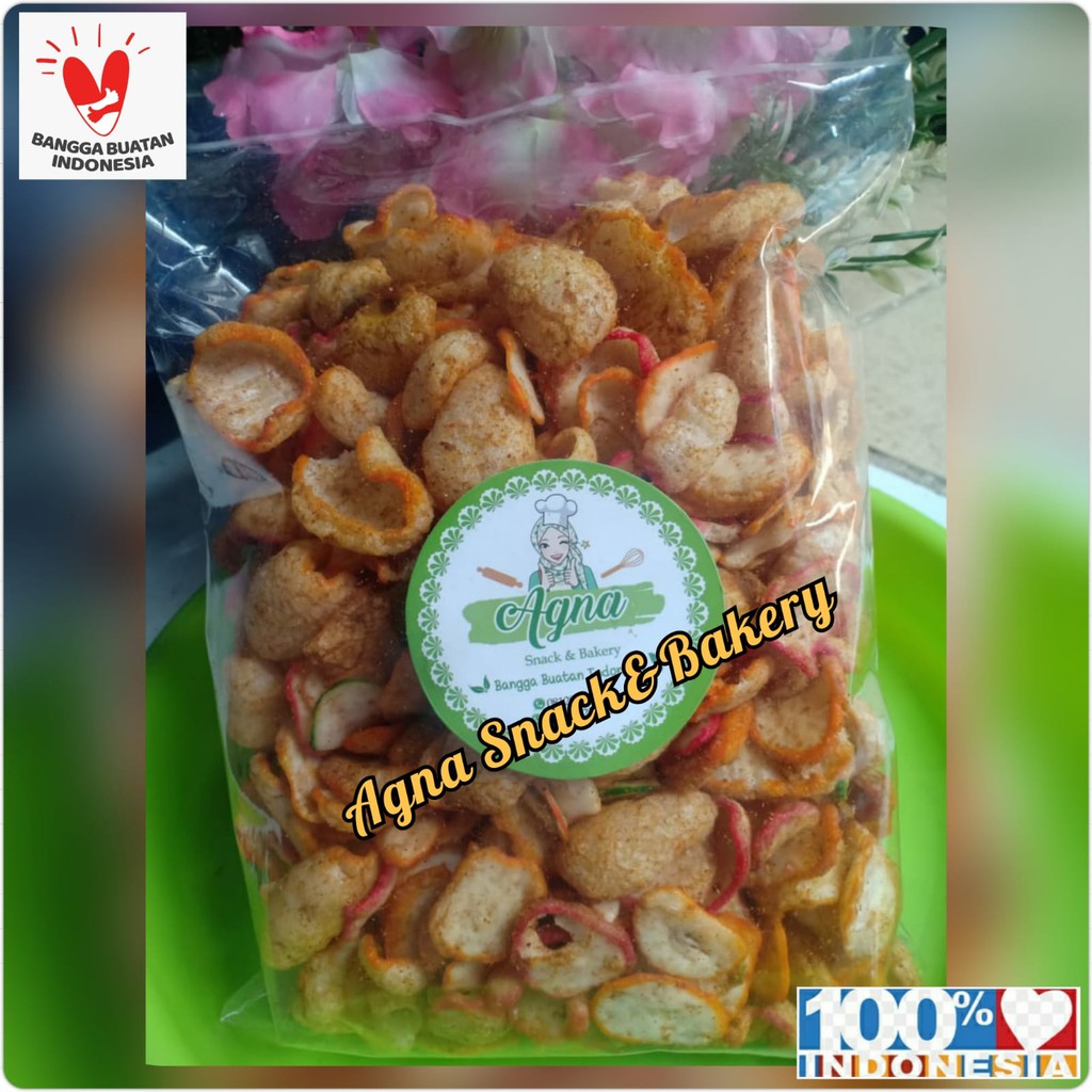 

kerupuk bawang pedas seblak plastik 250gr