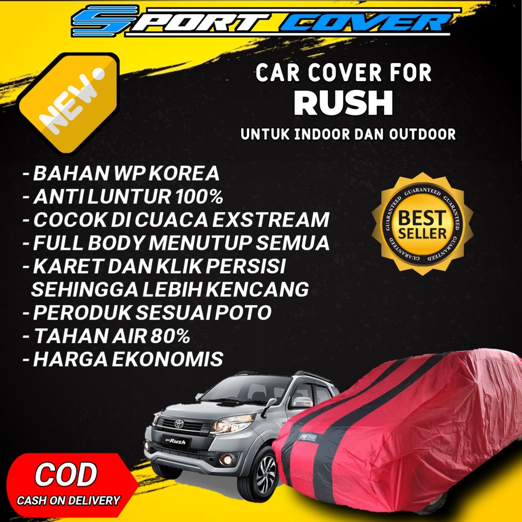Sarung mobil / Cover Mobil Rush