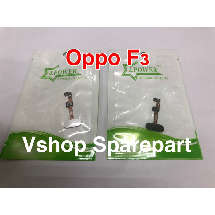 Flexi Flexibel Flexible Home Finger Oppo F3 R9S Plus white