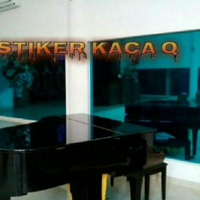 STIKER/STICKER KACA ONE WAY/CERMIN - ONE WAY BIRU